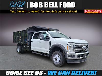 New 2024 Ford F-550 Crew Cab 4x4, PJ's Truck Bodies Landscape Dump for sale #246384 - photo 1