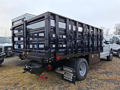 New 2024 Ford F-350 XL Regular Cab 4x2, 12' PJ's Stake Bed for sale #246483 - photo 2