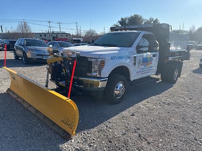 Used 2018 Ford F-350 XL Regular Cab 4x4, Dump Truck for sale #CR12435A - photo 1