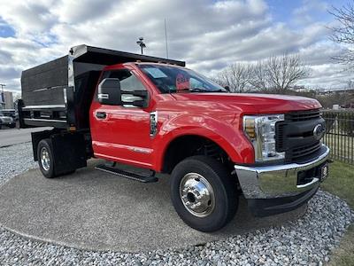 Used 2019 Ford F-350 XL Regular Cab 4x4, 9' 3" Rugby Eliminator LP Steel Dump Truck for sale #CR9485A - photo 1