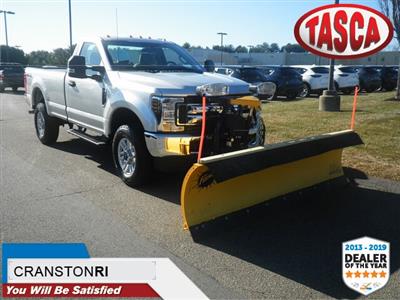 Used 2019 Ford F-350 XL Regular Cab 4x4, Fisher Snowplow Pickup for sale #P1417 - photo 1