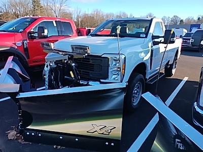 New 2023 Ford F-350 XL Regular Cab 4WD, Fisher Snowplow Plow Truck for sale #G10230 - photo 1