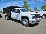 New 2024 Chevrolet Silverado 3500 Work Truck Crew Cab 4WD, 9' Reading Landscaper SL Landscape Dump for sale #N274164 - photo 3