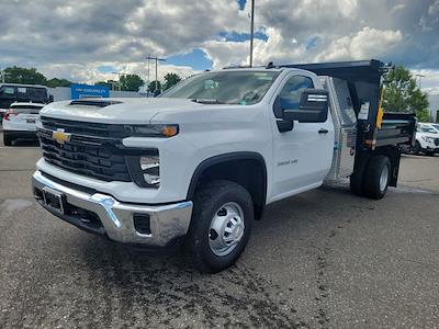 New 2024 Chevrolet Silverado 3500 Work Truck Regular Cab 4WD, Dejana Truck & Utility Equipment DynaPro Dump Body Dump Truck for sale #N358053 - photo 1