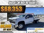 New 2024 Chevrolet Silverado 3500 LT Crew Cab 4WD, CM Truck Beds AL RD Model Flatbed Truck for sale #71819 - photo 1