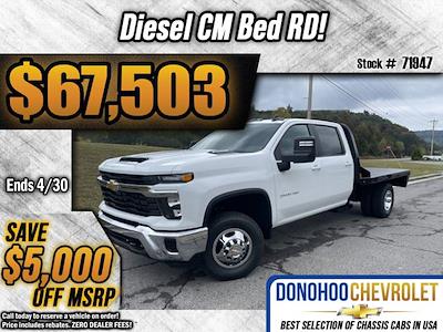 2024 Chevrolet Silverado 3500 Crew Cab 4WD, CM Truck Beds RD Model Flatbed Truck for sale #71947 - photo 1