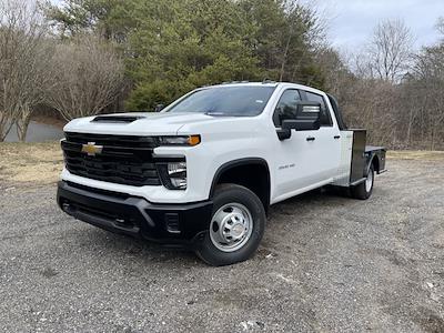 2024 Chevrolet Silverado 3500 Crew Cab 4WD, CM Truck Beds SK Deluxe Flatbed Truck for sale #72495 - photo 1