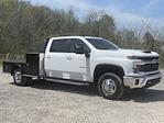 2024 Chevrolet Silverado 3500 Crew Cab 4WD, CM Truck Beds SK Deluxe Flatbed Truck for sale #72639 - photo 11