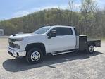 New 2024 Chevrolet Silverado 3500 LT Crew Cab 4WD, 9' 4" CM Truck Beds SK Deluxe Flatbed Truck for sale #72639 - photo 4