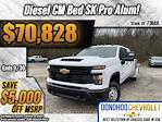 New 2024 Chevrolet Silverado 3500 Work Truck Crew Cab 4WD, CM Truck Beds AL SK Deluxe Flatbed Truck for sale #73640 - photo 23