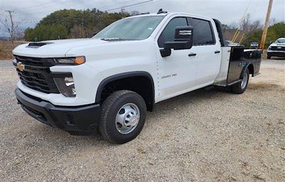 New 2024 Chevrolet Silverado 3500 Work Truck Crew Cab 4WD, 9' 4" CM Truck Beds TM Deluxe Flatbed Truck for sale #73664 - photo 2