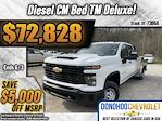 2024 Chevrolet Silverado 3500 Crew Cab 4WD, CM Truck Beds TM Deluxe Flatbed Truck for sale #73664 - photo 3