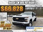 New 2024 Chevrolet Silverado 3500 Work Truck Crew Cab 4WD, 9' 4" CM Truck Beds AL RD Model Flatbed Truck for sale #73731 - photo 3