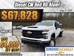 2024 Chevrolet Silverado 3500 Crew Cab 4WD, CM Truck Beds AL RD Model Flatbed Truck for sale #73731 - photo 3
