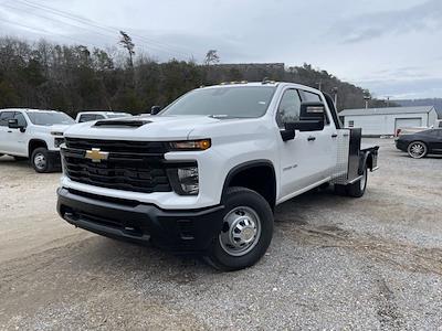 2024 Chevrolet Silverado 3500 Crew Cab 4WD, CM Truck Beds SK Deluxe Flatbed Truck for sale #73743 - photo 1