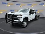 New 2024 Chevrolet Silverado 3500 Work Truck Crew Cab 4WD, CM Truck Beds SK Model Flatbed Truck for sale #74001 - photo 8