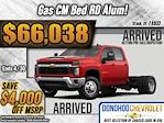 2024 Chevrolet Silverado 3500 Crew Cab 4WD, CM Truck Beds AL RD Model Flatbed Truck for sale #74032 - photo 3