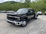 New 2024 Chevrolet Silverado 3500 LT Crew Cab 4WD, CM Truck Beds SK Model Flatbed Truck for sale #74050 - photo 1