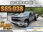 2024 Chevrolet Silverado 3500 Crew Cab 4WD, CM Truck Beds RD Model Flatbed Truck for sale #74057 - photo 3