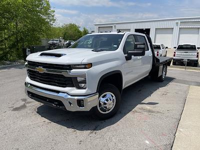 2024 Chevrolet Silverado 3500 Crew Cab 4WD, CM Truck Beds RD Model Flatbed Truck for sale #74225 - photo 1
