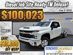 New 2024 Chevrolet Silverado 3500 LT Crew Cab 4WD, CM Truck Beds TM Deluxe Flatbed Truck for sale #74243 - photo 1