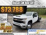 2024 Chevrolet Silverado 3500 Crew Cab 4WD, CM Truck Beds SK Model Flatbed Truck for sale #74246 - photo 20