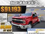 New 2024 Chevrolet Silverado 3500 LT Crew Cab 4WD, CM Truck Beds AL SK Model Flatbed Truck for sale #74362 - photo 1