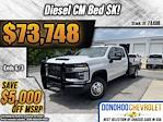2024 Chevrolet Silverado 3500 Crew Cab 4WD, CM Truck Beds SK Model Flatbed Truck for sale #74486 - photo 1