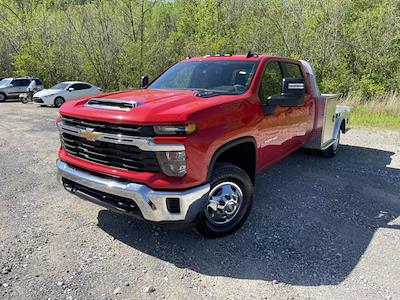 New 2024 Chevrolet Silverado 3500 LT Crew Cab 4WD, CM Truck Beds AL SK Deluxe Flatbed Truck for sale #74489 - photo 1