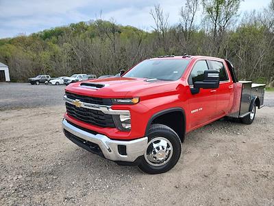 2024 Chevrolet Silverado 3500 Crew Cab 4WD, CM Truck Beds TM Deluxe Flatbed Truck for sale #74491 - photo 1