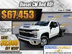 New 2024 Chevrolet Silverado 3500 LT Crew Cab 4WD, CM Truck Beds RD Model Flatbed Truck for sale #74556 - photo 1