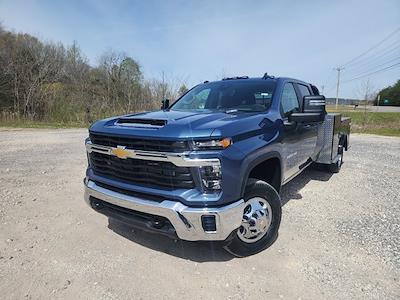 2024 Chevrolet Silverado 3500 Crew Cab 4WD, CM Truck Beds TM Deluxe Flatbed Truck for sale #74580 - photo 1