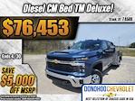 2024 Chevrolet Silverado 3500 Crew Cab 4WD, CM Truck Beds TM Deluxe Flatbed Truck for sale #74580 - photo 3