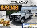 2024 Chevrolet Silverado 3500 Crew Cab 4WD, CM Truck Beds SK Model Flatbed Truck for sale #74685 - photo 1
