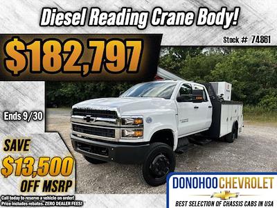 New 2024 Chevrolet Silverado 5500 Work Truck Crew Cab 4WD, Mechanics Body for sale #74861 - photo 1