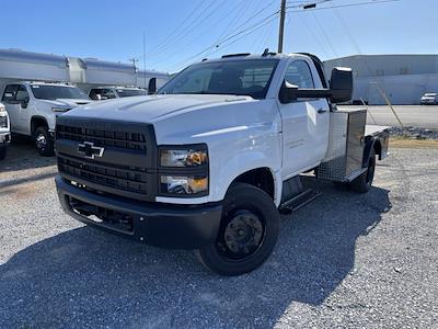 2023 Chevrolet Silverado 5500 Regular Cab DRW RWD, CM Truck Beds SK Deluxe Flatbed Truck for sale #74864 - photo 1