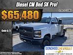 New 2023 Chevrolet Silverado 5500 Work Truck Regular Cab RWD, 9' 4" CM Truck Beds SK Deluxe Flatbed Truck for sale #74864 - photo 3