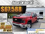 New 2024 Chevrolet Silverado 2500 Work Truck Crew Cab 4WD, CM Truck Beds SK Model Flatbed Truck for sale #74904 - photo 3