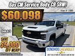 New 2024 Chevrolet Silverado 2500 Work Truck Crew Cab 4WD, CM Truck Beds CB Service Truck for sale #74911 - photo 3