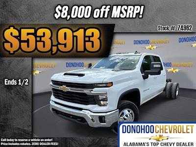 New 2024 Chevrolet Silverado 3500 LT Crew Cab 4WD, Cab Chassis for sale #74962 - photo 1