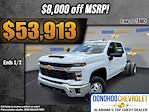 New 2024 Chevrolet Silverado 3500 LT Crew Cab 4WD, Cab Chassis for sale #74962 - photo 1