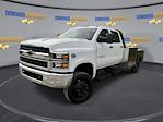 New 2024 Chevrolet Silverado 5500 Work Truck Crew Cab 4WD, CM Truck Beds TM Deluxe Flatbed Truck for sale #74967 - photo 3