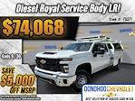 New 2024 Chevrolet Silverado 3500 Work Truck Crew Cab 4WD, Royal Truck Body Service Body Service Truck for sale #75371 - photo 1