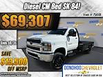 2024 Chevrolet Silverado 5500 Regular Cab DRW 4WD, CM Truck Beds SK Model Flatbed Truck for sale #75440 - photo 1