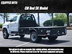 2024 Chevrolet Silverado 5500 Regular Cab DRW 4WD, CM Truck Beds SK Model Flatbed Truck for sale #75440 - photo 3