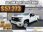 New 2024 Chevrolet Silverado 2500 Work Truck Double Cab RWD, Royal Truck Body Service Body Service Truck for sale #75791 - photo 1