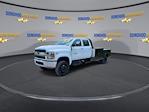 New 2024 Chevrolet Silverado 5500 Work Truck Crew Cab 4WD, CM Truck Beds TM Deluxe Flatbed Truck for sale #75952 - photo 6