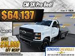 2024 Chevrolet Silverado 5500 Regular Cab DRW RWD, Flatbed Truck for sale #76636 - photo 1