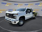 New 2024 Chevrolet Silverado 3500 Work Truck Crew Cab 4WD, 9' 4" Knapheide PGTD Gooseneck Flatbed Truck for sale #76682 - photo 3