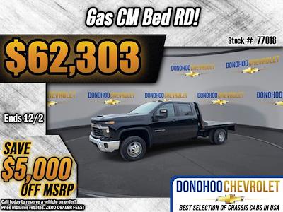 New 2025 Chevrolet Silverado 3500 LT Crew Cab 4WD, Flatbed Truck for sale #77018 - photo 1